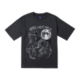 falco.works Three Wolf Moon T-shirt  T-Shirt by Makeship.