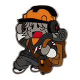 something evil will happen Builderfan & H3LP3R Pins  by Makeship.