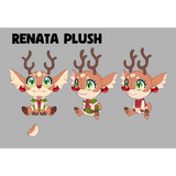 Drawligator Renata Christmas Plush  by Makeship.