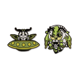 Space Invader Juniper Pin Pack
