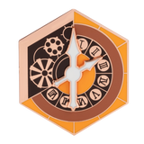 Art Fight Steampunk vs Cyberpunk Enamel Pins