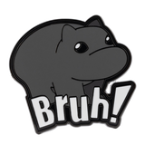 Bruh Hippo & Turskit the Goth Girl Pins