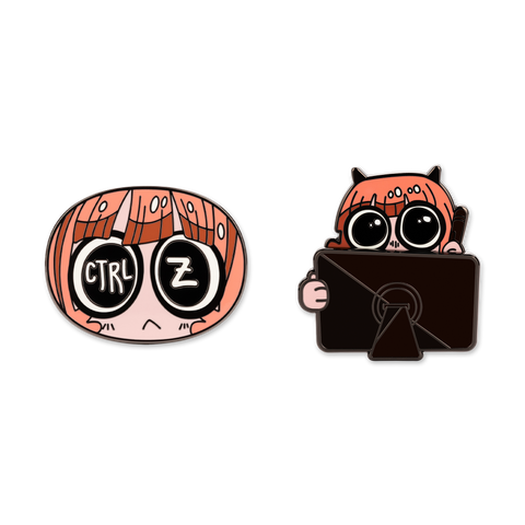 The Digital Artist Pin Set