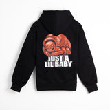 Trimming “Just a Lil Baby” Hoodie