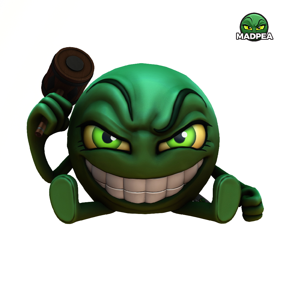 MadPea's Classic Pea Plushie
