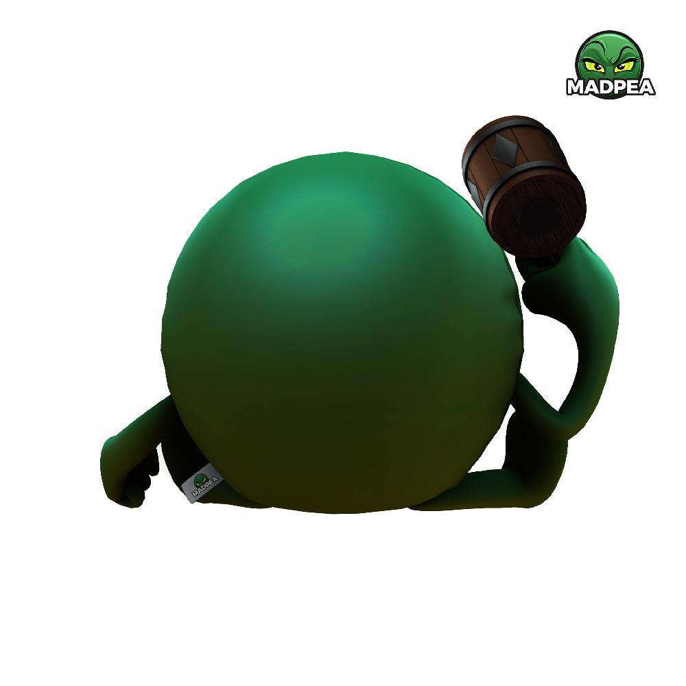 MadPea's Classic Pea Plushie
