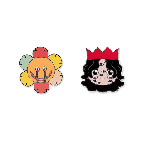 Mr Plant & Argos Pins 2-Pack