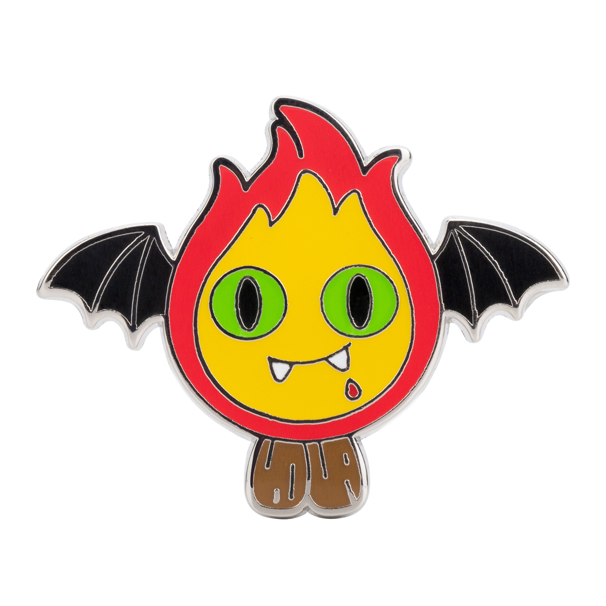 Menace Fiya Enamel Pin