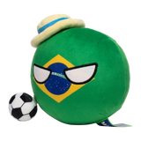 Drew Durnil Brazil Ball Plush  by Makeship.