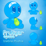 Frutiger Space Webiie Plushie  by Makeship.