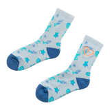 Our Life Ocean Pattern Socks