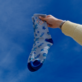 Our Life Ocean Pattern Socks