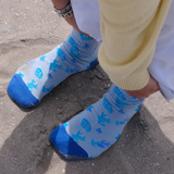 Our Life Ocean Pattern Socks