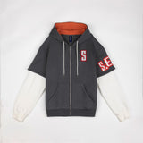 something evil will happen Builderfan's Cool Rolled-Up Sleeves Hoodie  by Makeship.