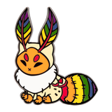 Pride Moth Kittens Enamel Pin Collection