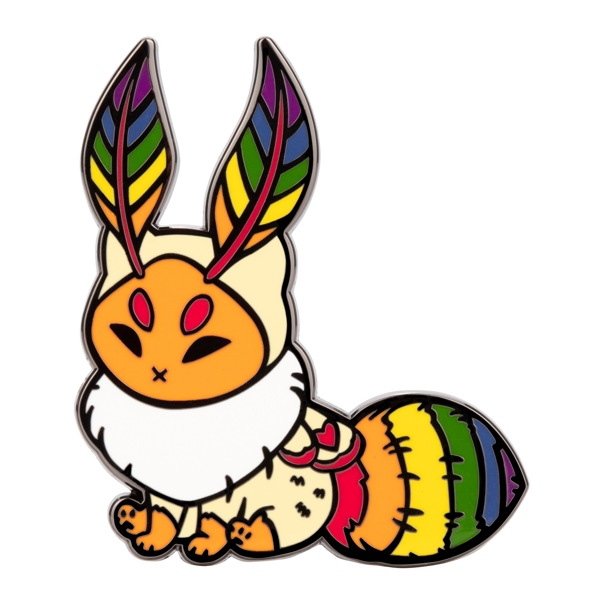 Pride Moth Kittens Enamel Pin Collection