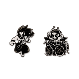 JP Ahonen Hubbath & Sam Enamel Pins 2-Pack  by Makeship.