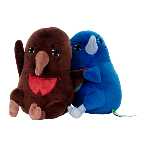 Avocado Animations Dance Birds Plushies  by Makeship.