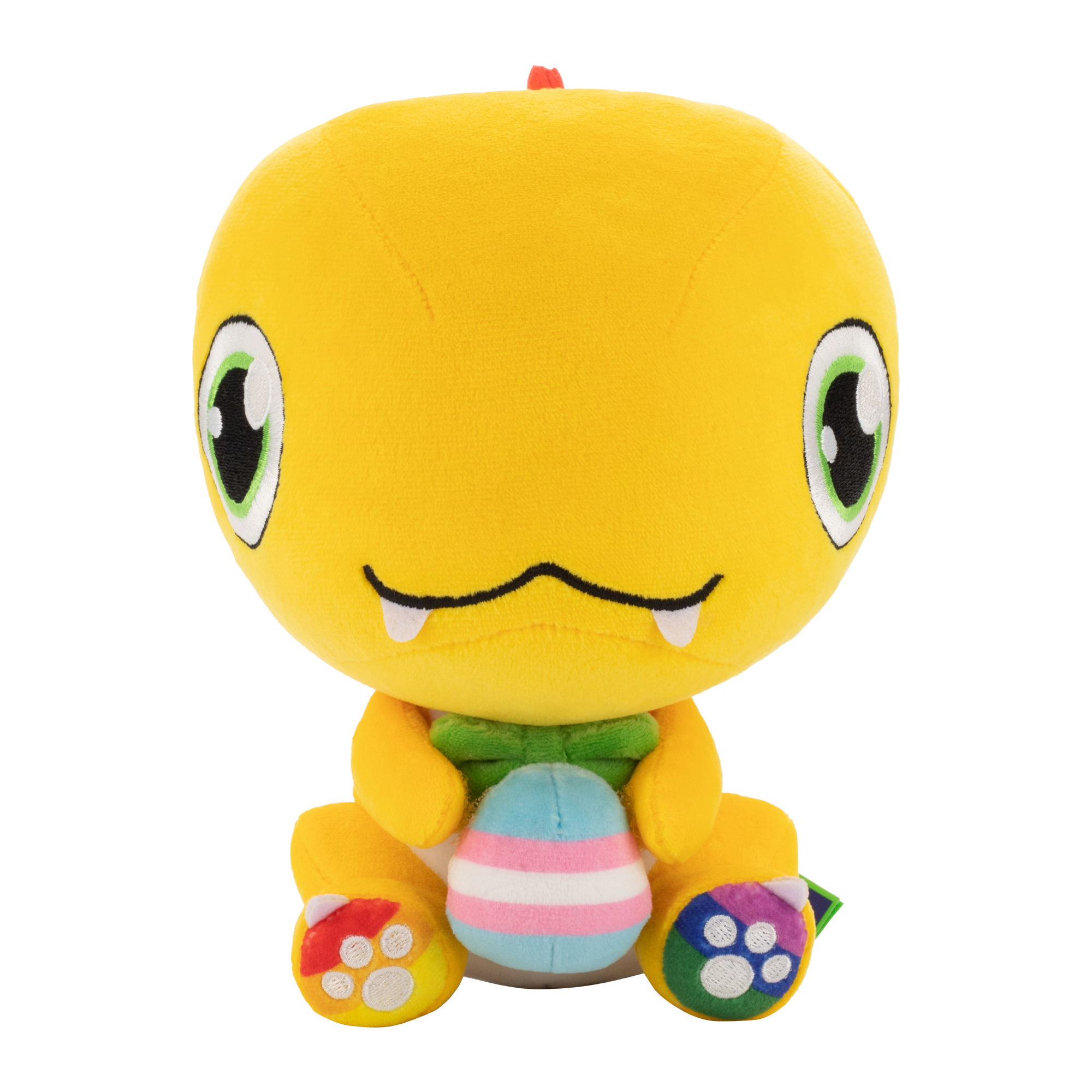 Rainbow PUD Plushie (and eggs!)