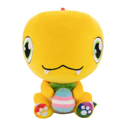 Rainbow PUD Plushie (and eggs!)