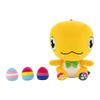 Rainbow PUD Plushie (and eggs!)
