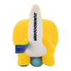 Rainbow PUD Plushie (and eggs!)