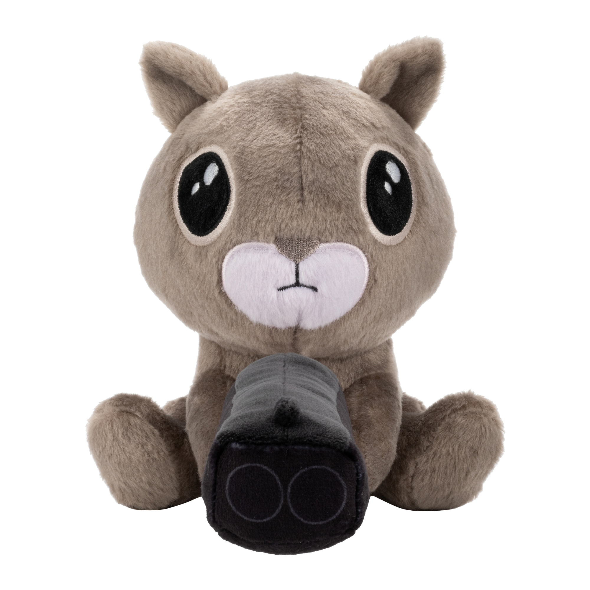 Squirrel With A Shotgun Plushie