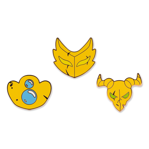 Slayer Masks Pin Set