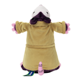 Three Opossums in a Trench Coat Plushie