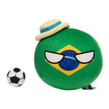 Drew Durnil Brazil Ball Plush  by Makeship.
