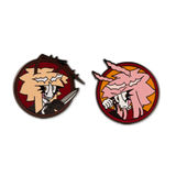 LuLuYam LuLu and Lucelia Enamel Pin 2 Pack by Makeship.