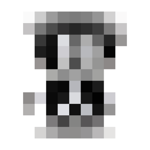 Skelified Emo Mouse Plush