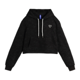 THE LOVERS The Lovers Crop Hoodie  by Makeship.