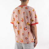 justan oval Shrimpster T-shirt T-Shirt by Makeship.