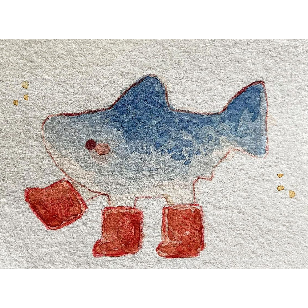 Shark in boots Plushie