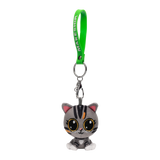 Half-Asleep Chris Kitten Bella Keychain Keychain Plush by Makeship.