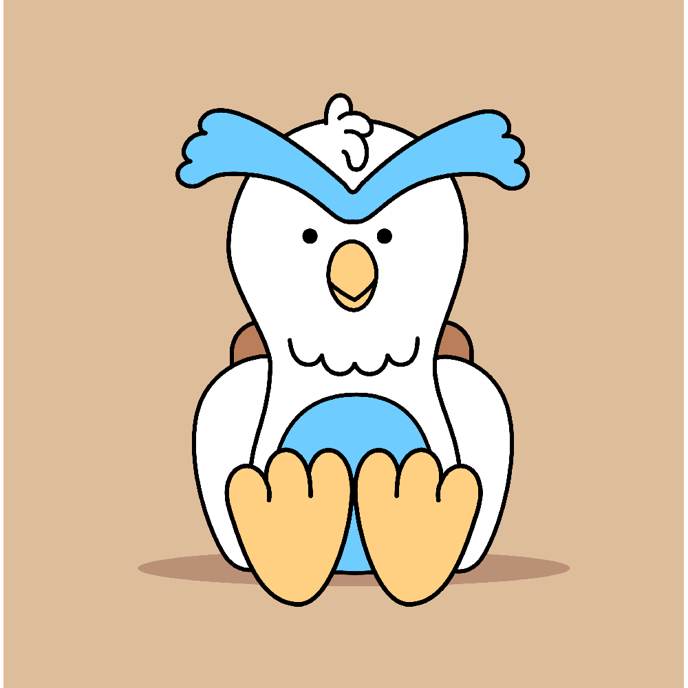 Dippies Owl Plushie