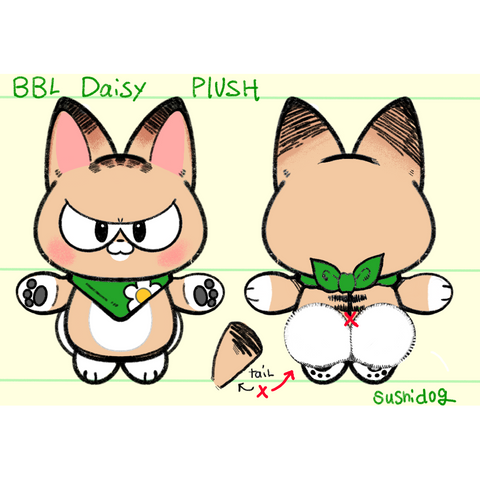 Tangible BBL Daisy Booty cheeks Plushy