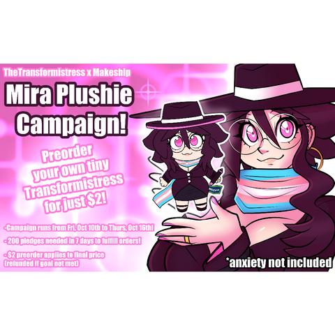 Mira the TransforPlushstress Plushie