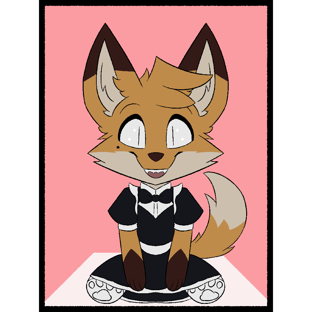 Balthy the Fox Maid Plushie
