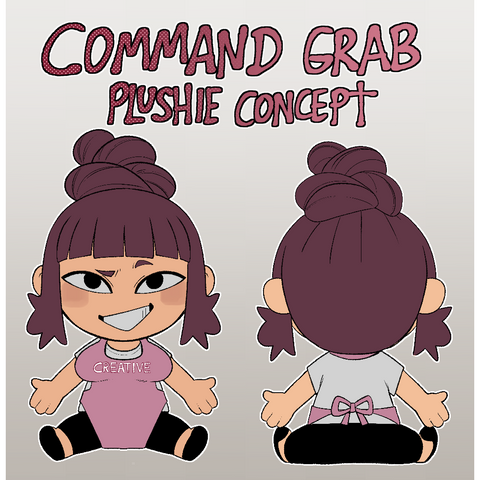 Command Grab Mocking You Plushie