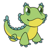 Lizzie the Lizard Plushie