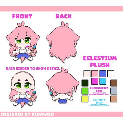 Celestium - The Latina Accountant Plushie