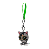 Half-Asleep Chris Kitten Bella Keychain Keychain Plush by Makeship.