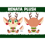 Drawligator Renata Christmas Plush  by Makeship.