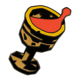 Red Hook Studios Bone Courtier and Tempting Goblet Pins  by Makeship.