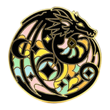 thingsby_diana AroAce Dragon Enamel Pins 2-Pack  by Makeship.