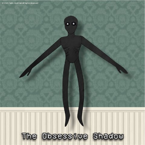 PMH Interactive LLC The Obsessive Shadow - Monster Plush  by Makeship.