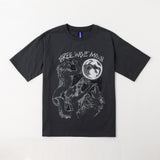falco.works Three Wolf Moon T-shirt  T-Shirt by Makeship.