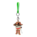 Poorly Drawn Cats Tiny Meowdy Keychain  Keychain Plush by Makeship.